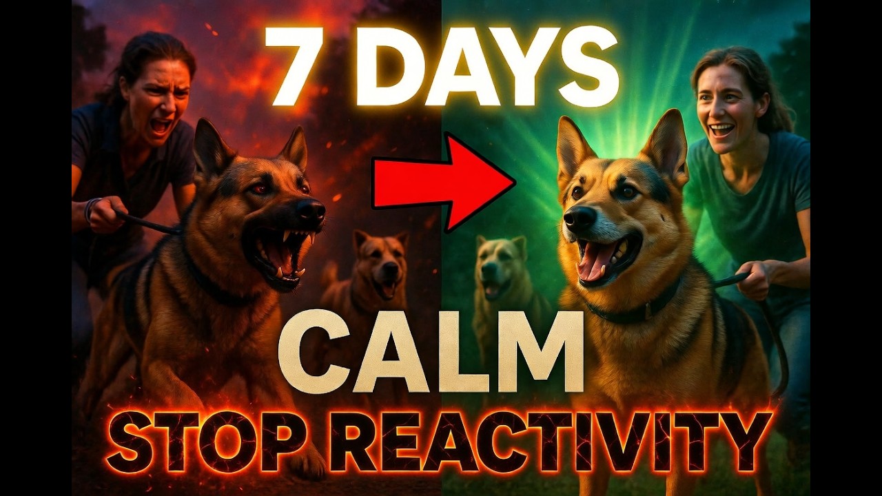 Stop Your Dog's Leash Reactivity in 7 Days: A Step-by-Step Behavior Plan