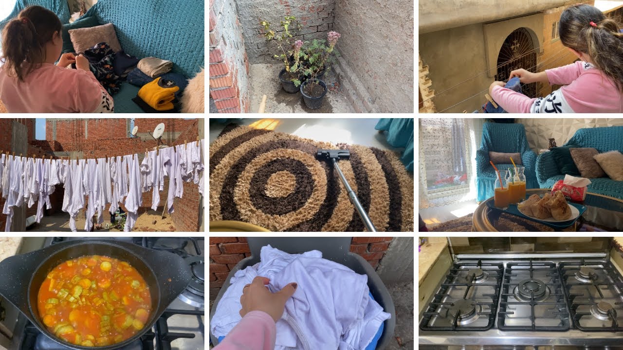 روتين يوم الجمعه ❤️🏠 احب الايام علي قلبي 🥰يوم مميز وهادي بكل تفاصيله 🌼🌞💖