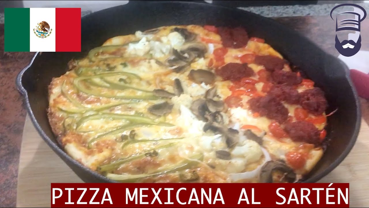 C&oacute;mo preparar Pizza Mexicana al Sart&eacute;n