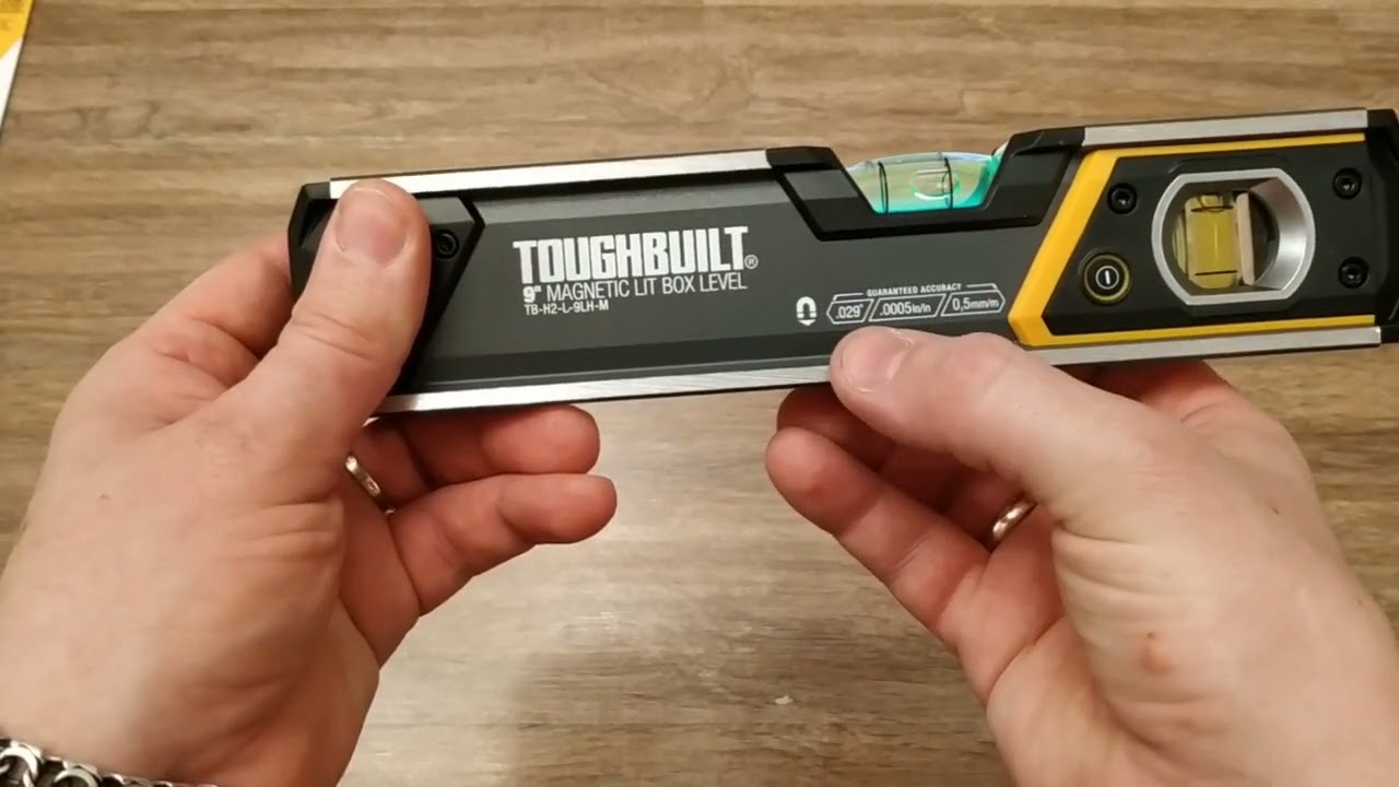 ToughBuilt уровень пузырьковый 9