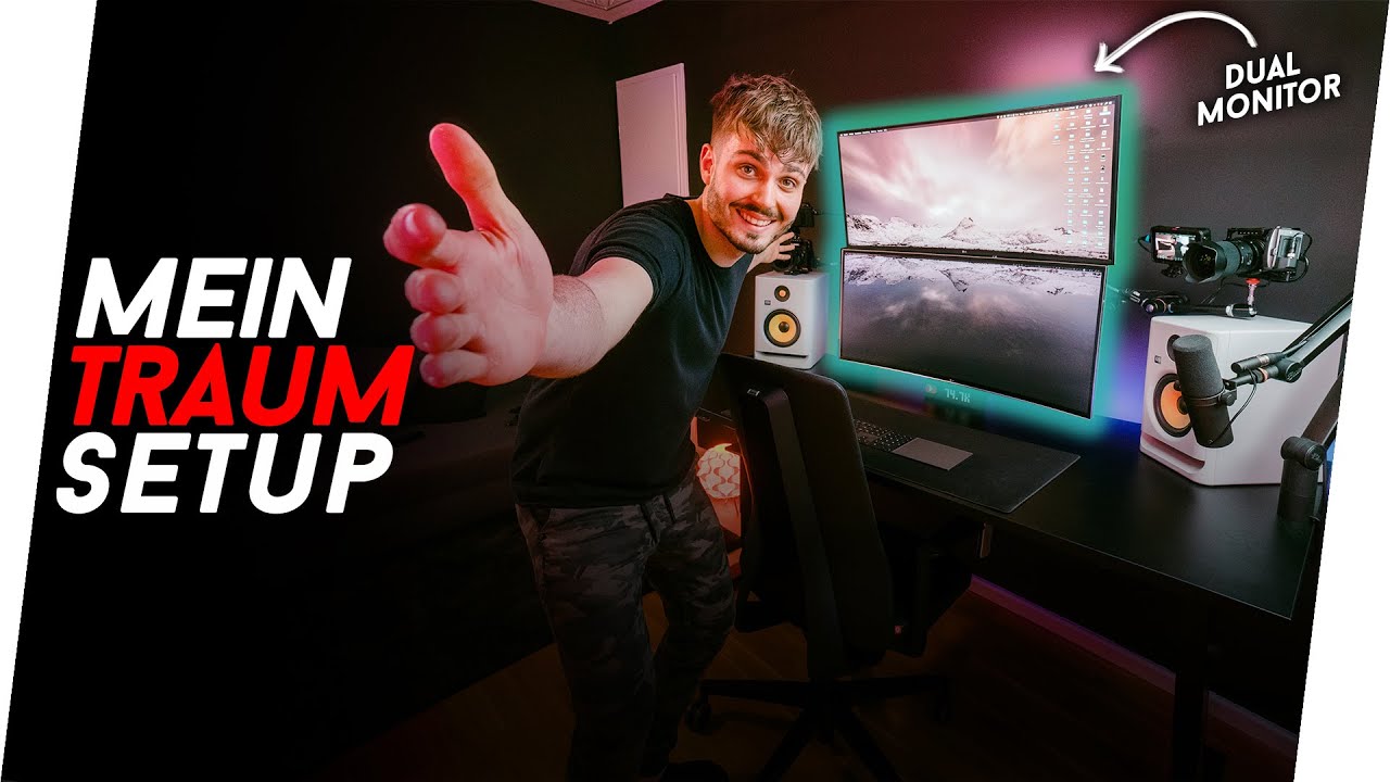 Ich baue mein OVERKILL Schreibtisch Setup! 🚀(2020)