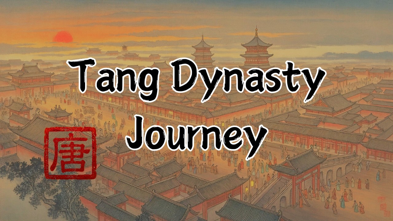 Tang Dynasty (唐代) City | Upbeat traditional Chinese music for focus & motivation