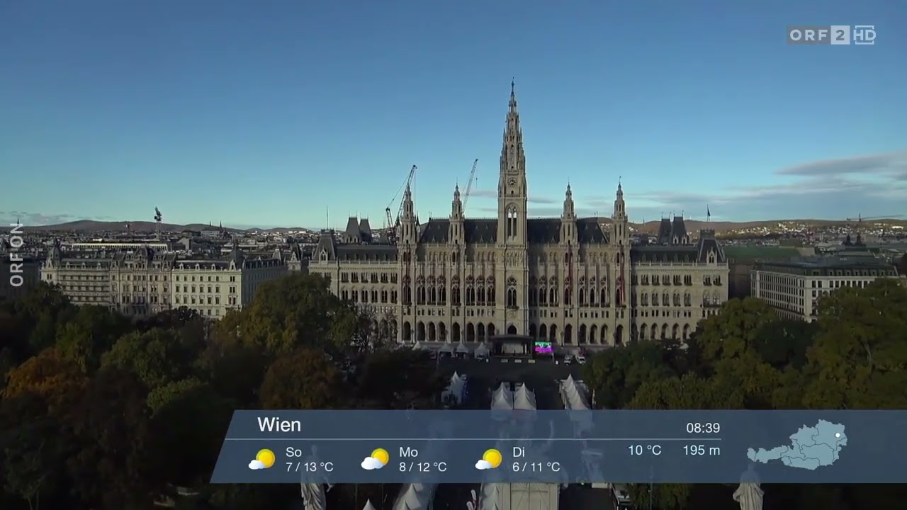 Wetterpanorama ORF 2 (HD) 26.10.2025