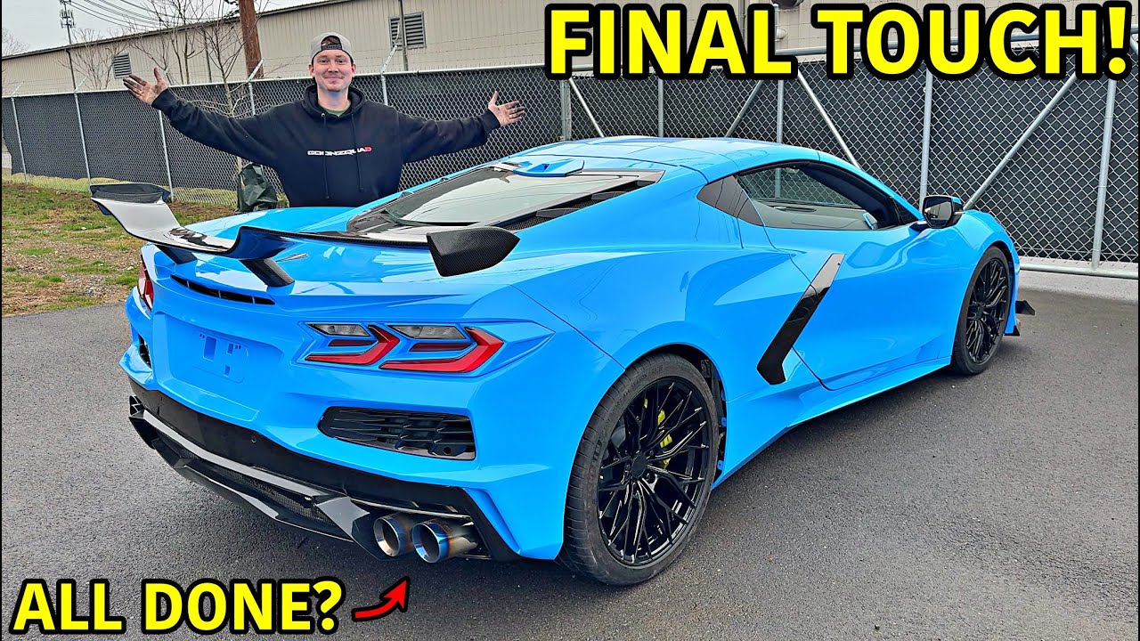 Rebuilding A Wrecked 2023 Corvette C8 Part 13!!!