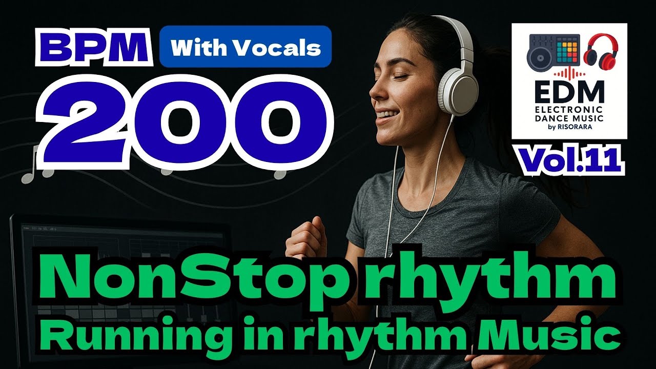 ❤️ [200 BPM 200]   Running Music MIX | Workout Motivation | Metronome Synced | Gym Motivation