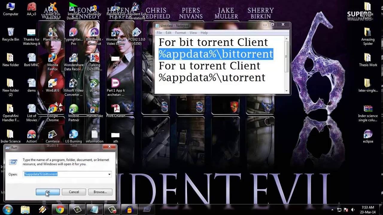 How to delete torrent history in Windows Operating System