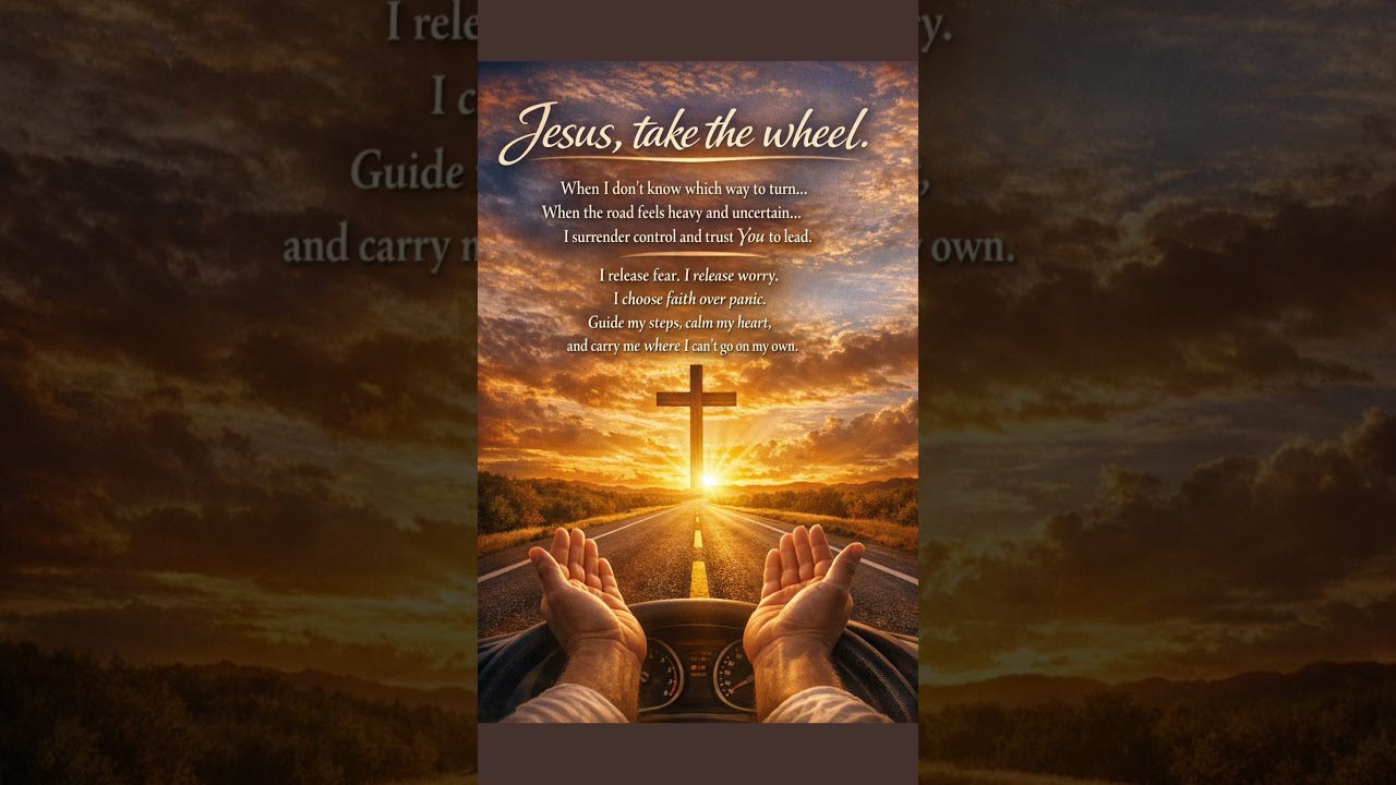 Jesus Take The Wheel 