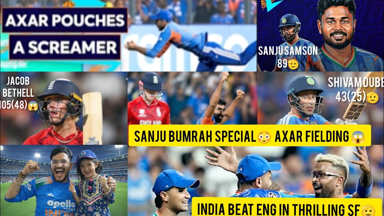 IND vs ENG Semi Final… Last Over Tak Saans Ruki Rahi! 😱🇮🇳