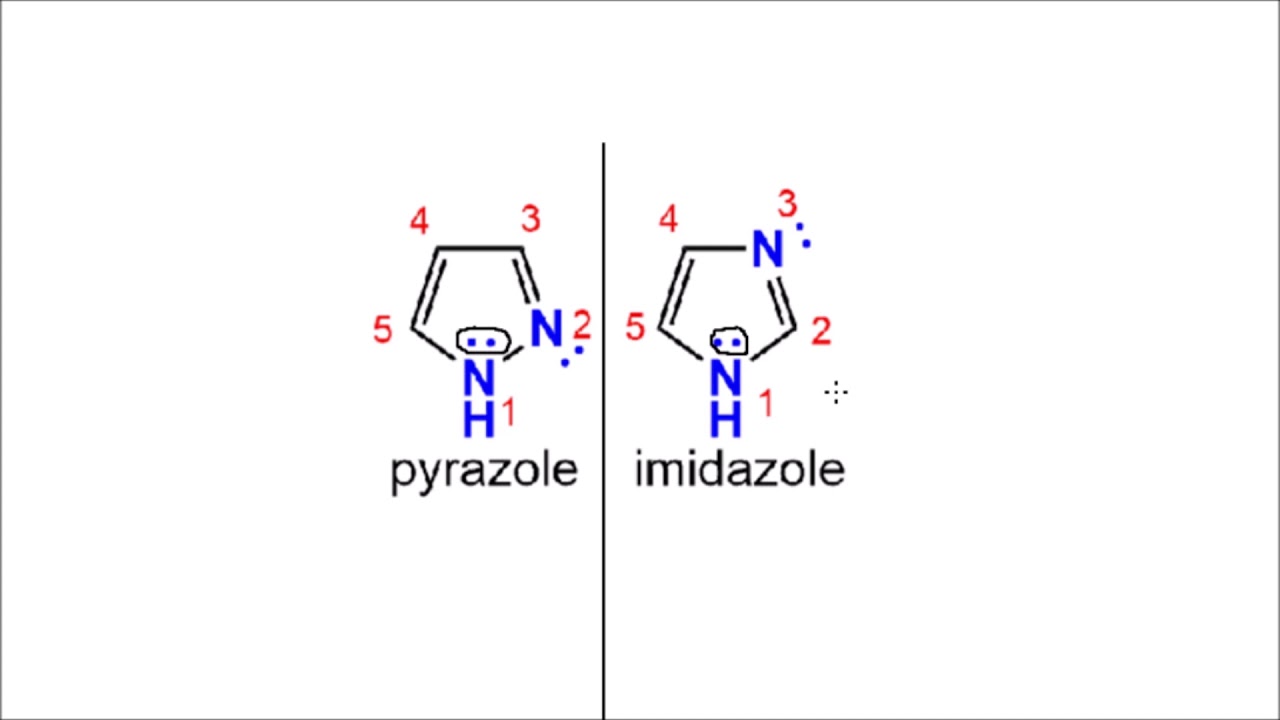 Which Heterocyclic Compound is more basic (Imidazole vs Pyrazole) PART 1