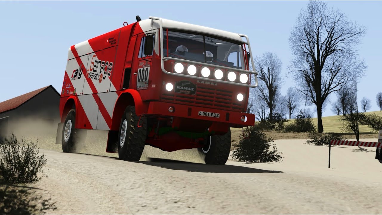 Kamaz T4 Dakar Truck at Carvalho de Rei Track Rally