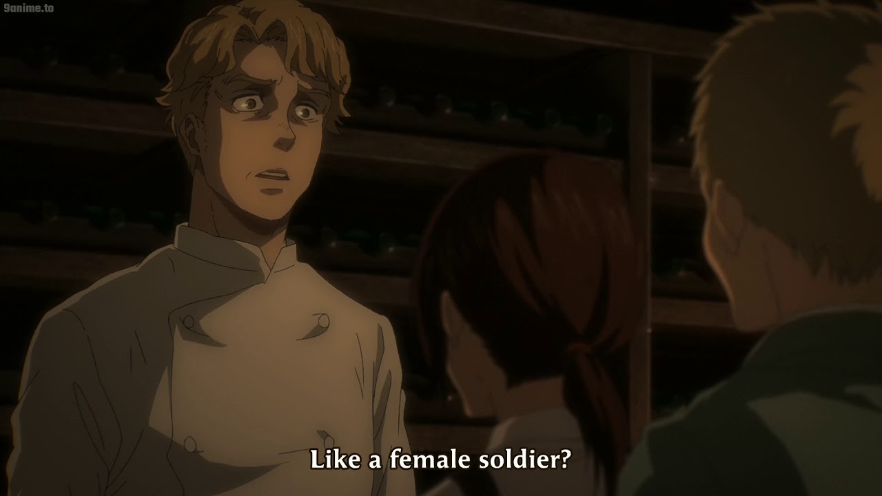 ATTACK ON TITAN: You're the one who killed Sasha!