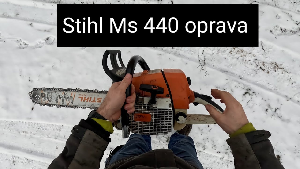 Stihl Ms 440 repair , @jpforest8882