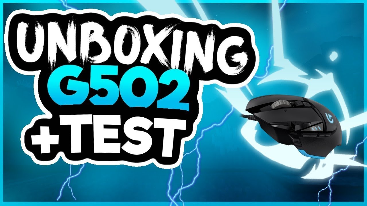 UNBOXING LOGITECH G-502 & CLIPS AVEC🤩