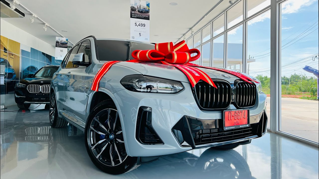 [พาชม] BMW X3 xDrive30e M Sport สีใหม่ Brooklyn Grey