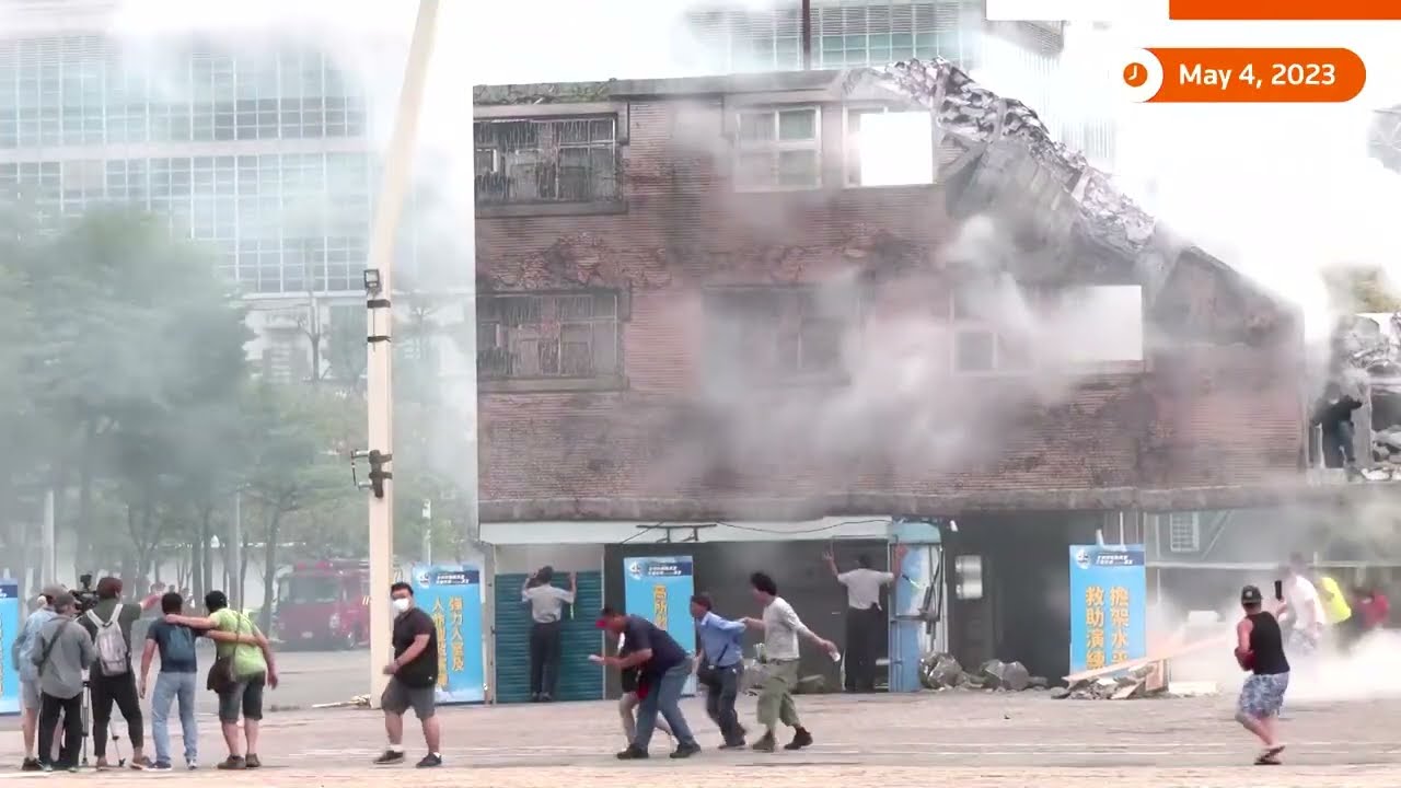 Taiwan conducts drills for Chinese attack