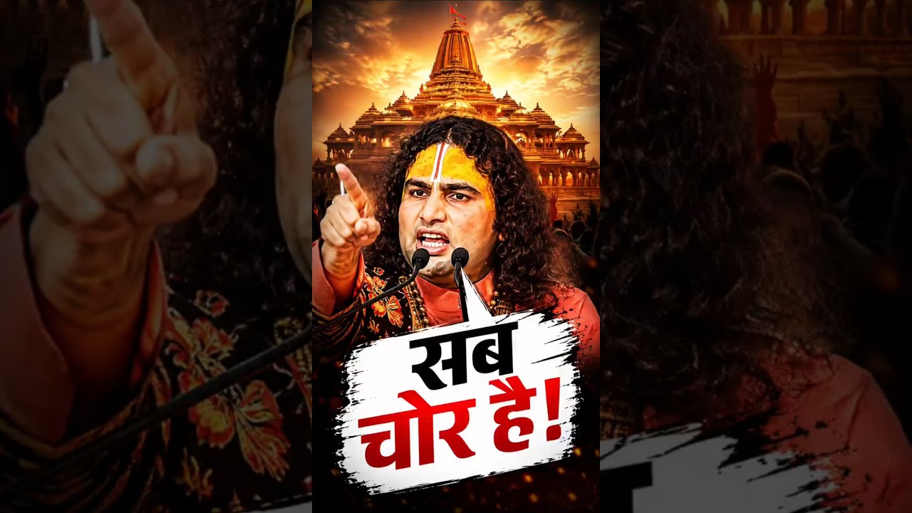 Ram Mandir Chori Par Aniruddhacharya Ji Ka Gussa | 