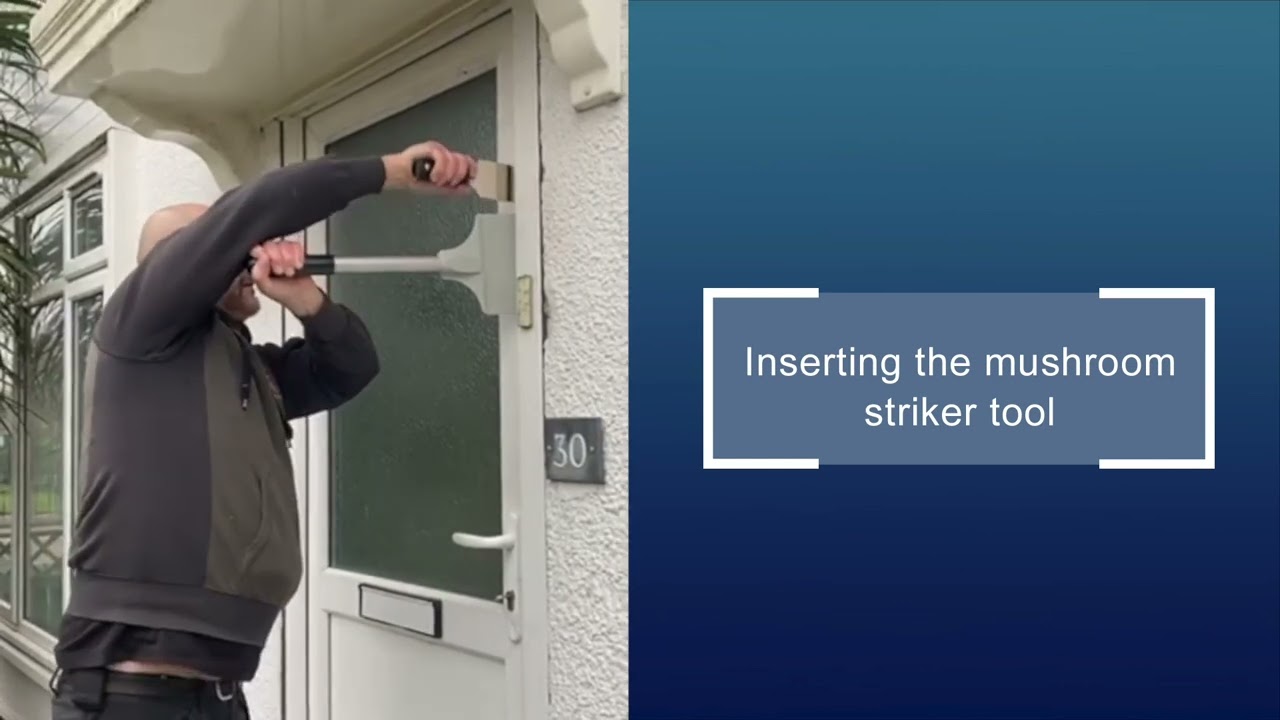 Inward Opening Door Failed UPVC Lock