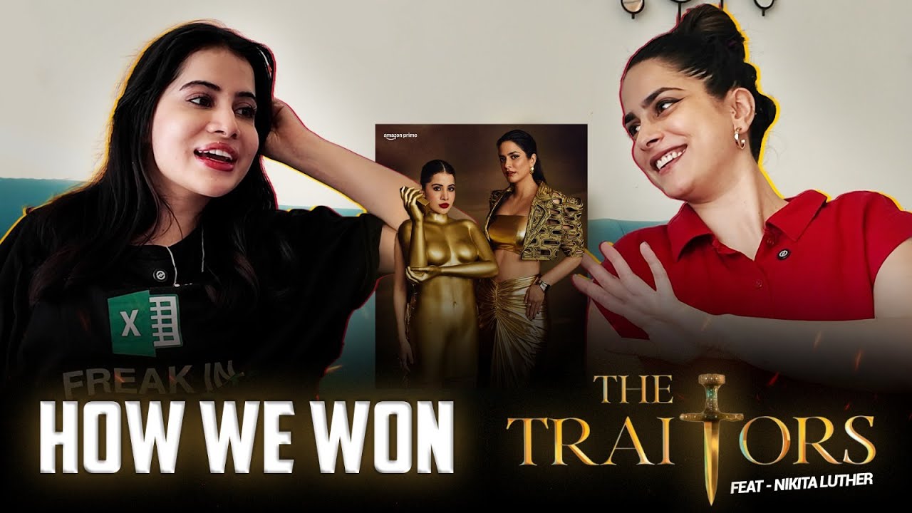 TRAITORS winner 🥳  | Uorfi Javed | Nikita Luther