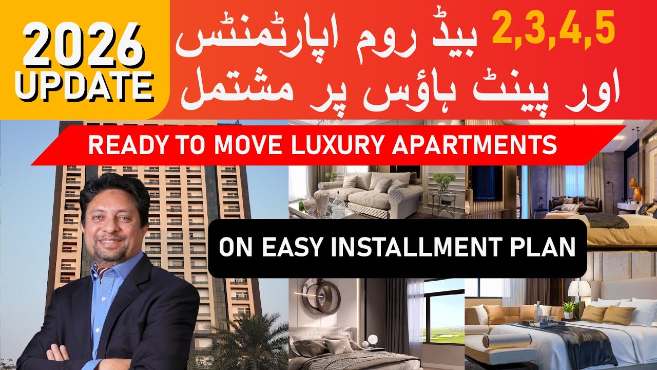 Model Apartment Tour | Hill Crest Residency | Ready-to-Move Luxury Apartments in Bahria Town Karachi