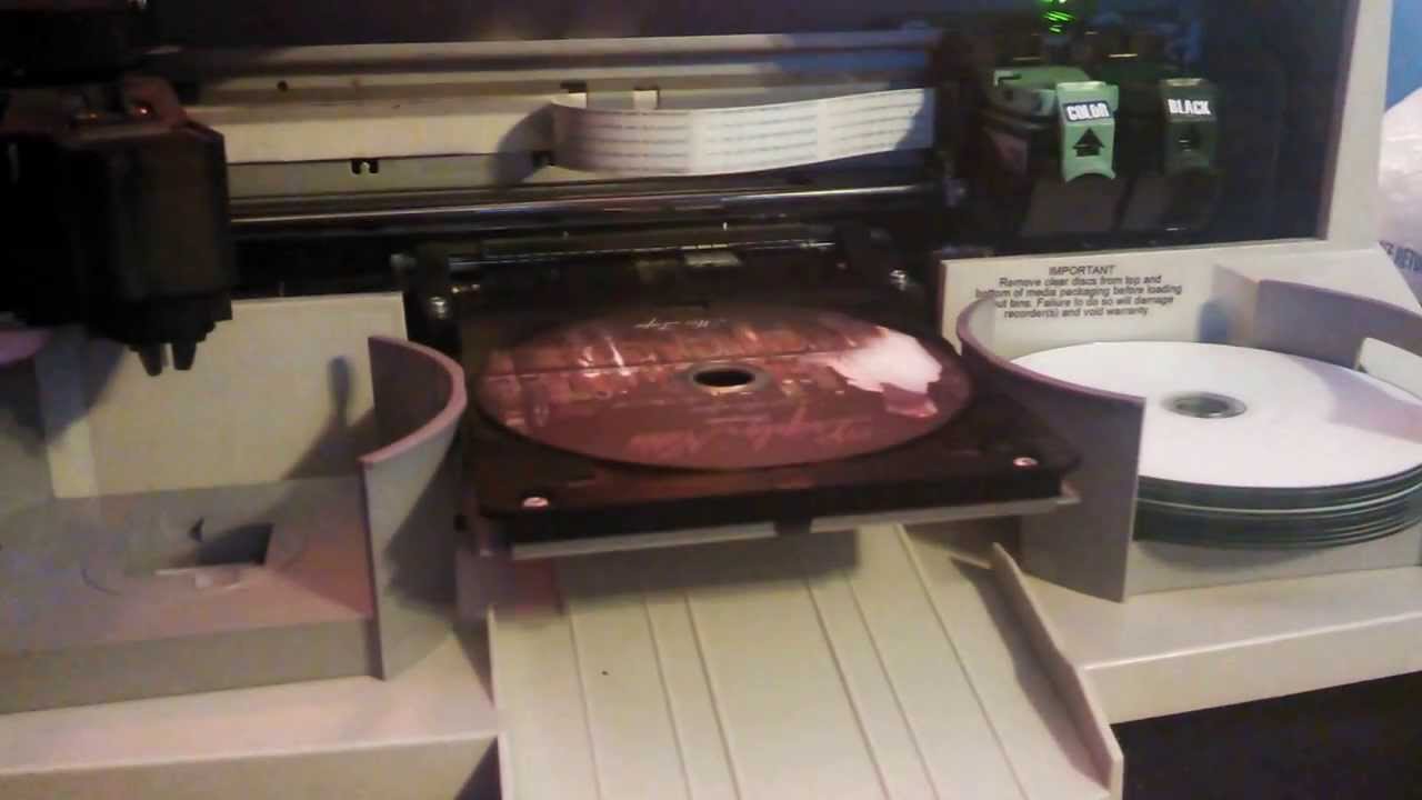 Primera Bravo 2 printing and recording
