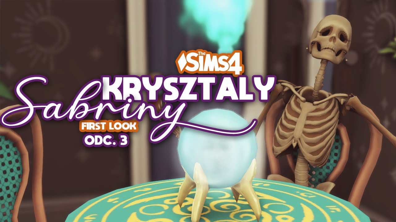 💎💍 KOŚCI WALCZĄ Z DUCHEM!💍💎 | FIRST LOOK THE SIMS 4 KRYSZTAŁOWE CUDEŃKA ODCINEK 3