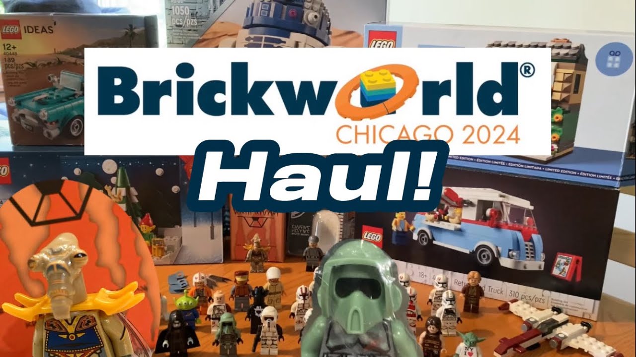 Brickworld Chicago 2024 Haul!!