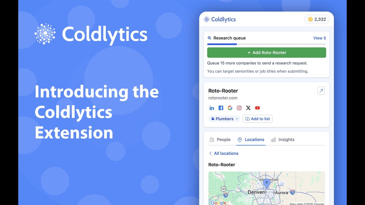 Coldlytics Chrome Extension: Find Verified B2B Contacts as You Browse