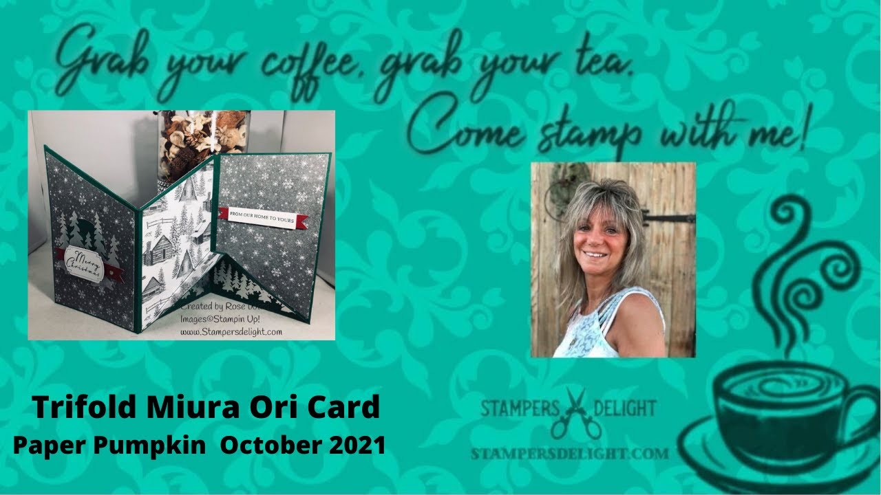 Peaceful Christmas: PP Trifold Miura Ori Card and  Alternatives