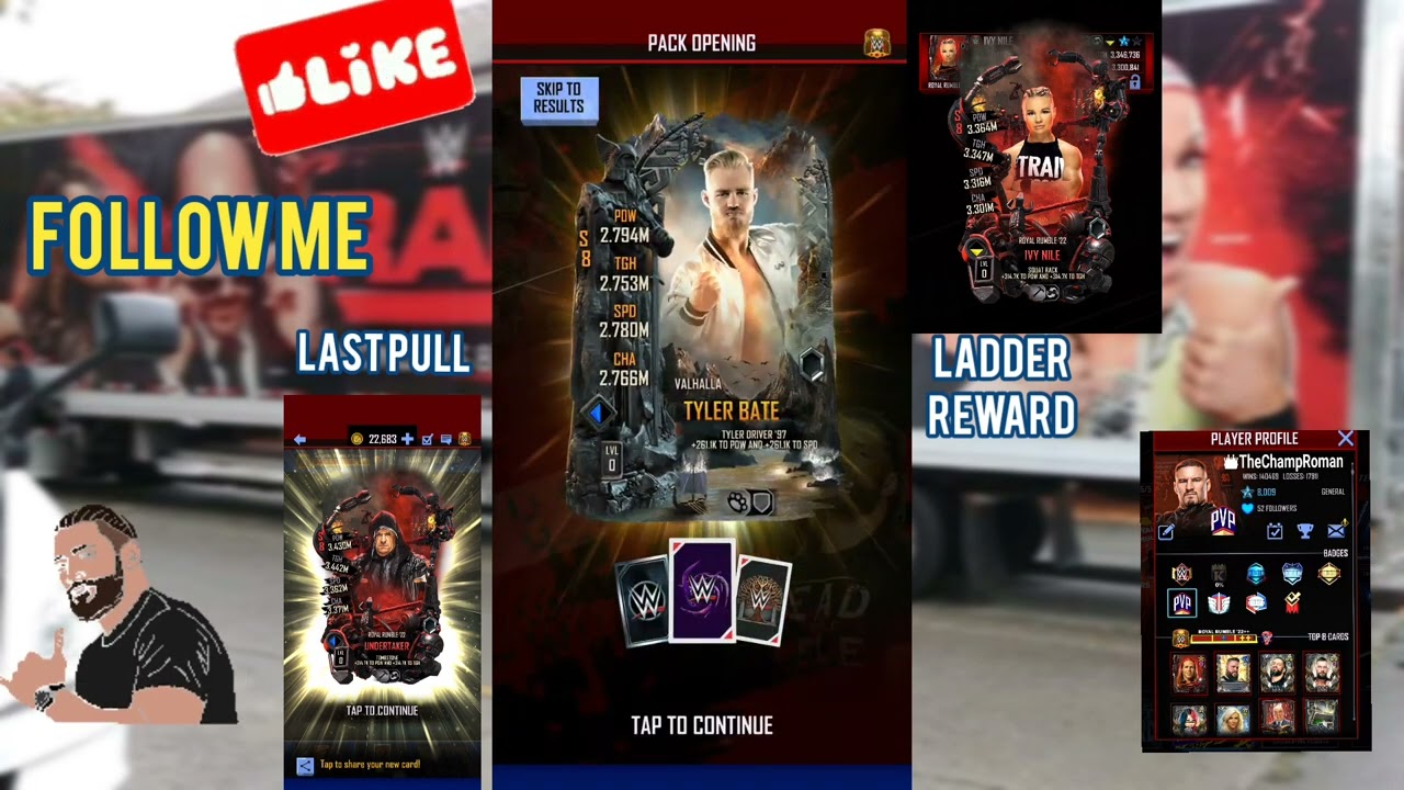 Can I get a beast pro? Superpass RR22 pulls*resets*ladder rewards*and more. | WWE Supercard S8