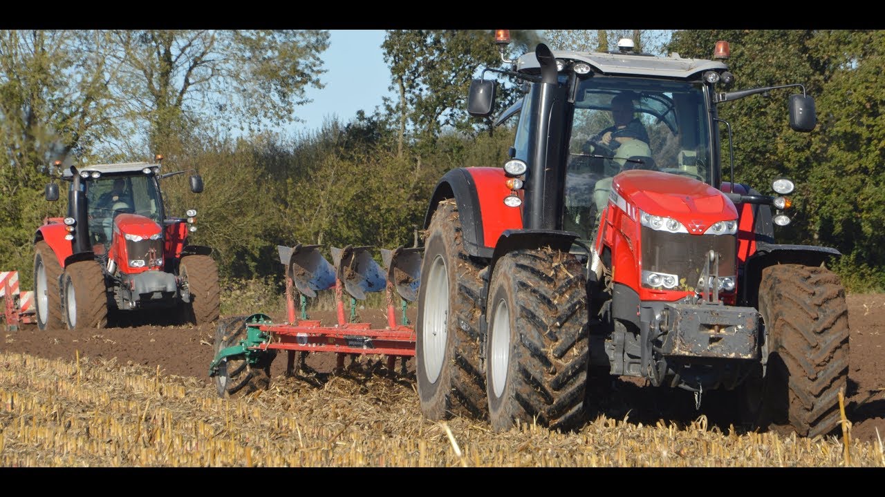 New Charrue Kverneland 6corps autoguidée | MF 8730&7620 | ETA Roudot 🇫🇷