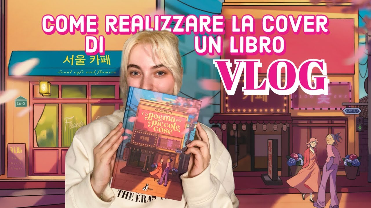 Come si crea la copertina di un libro? || VLOG
