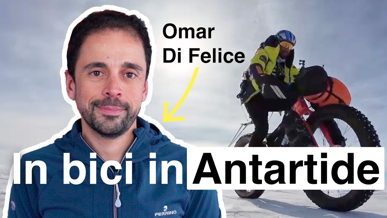 Pedalare in Antartide: L' Estrema spedizione di Omar Di Felice del documentario WHITE OUT