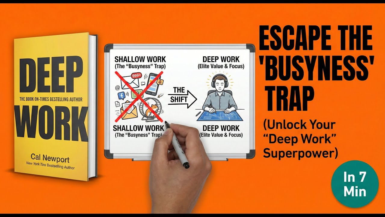 Deep Work by Cal Newport – Creates Elite Results