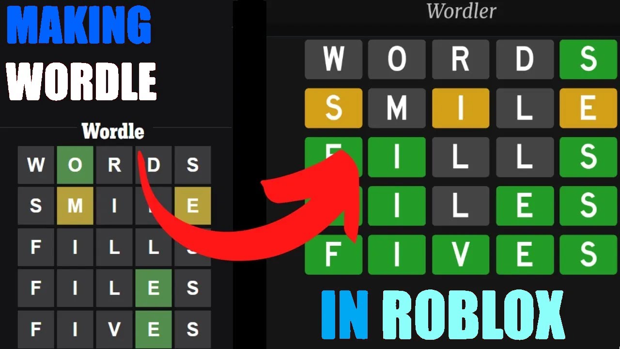 Making Wordle On Roblox in 3 Days