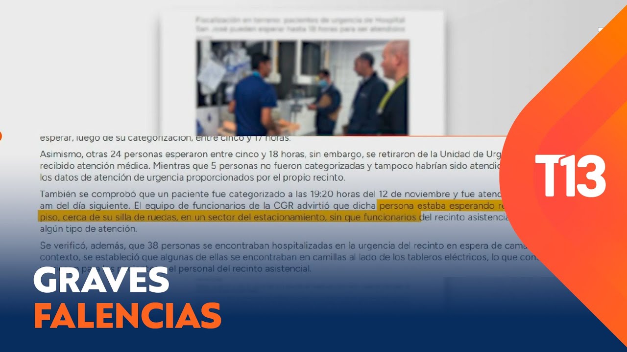 Largas esperas en Hospital San José: hay funcionarios con más de ocho años de licencia