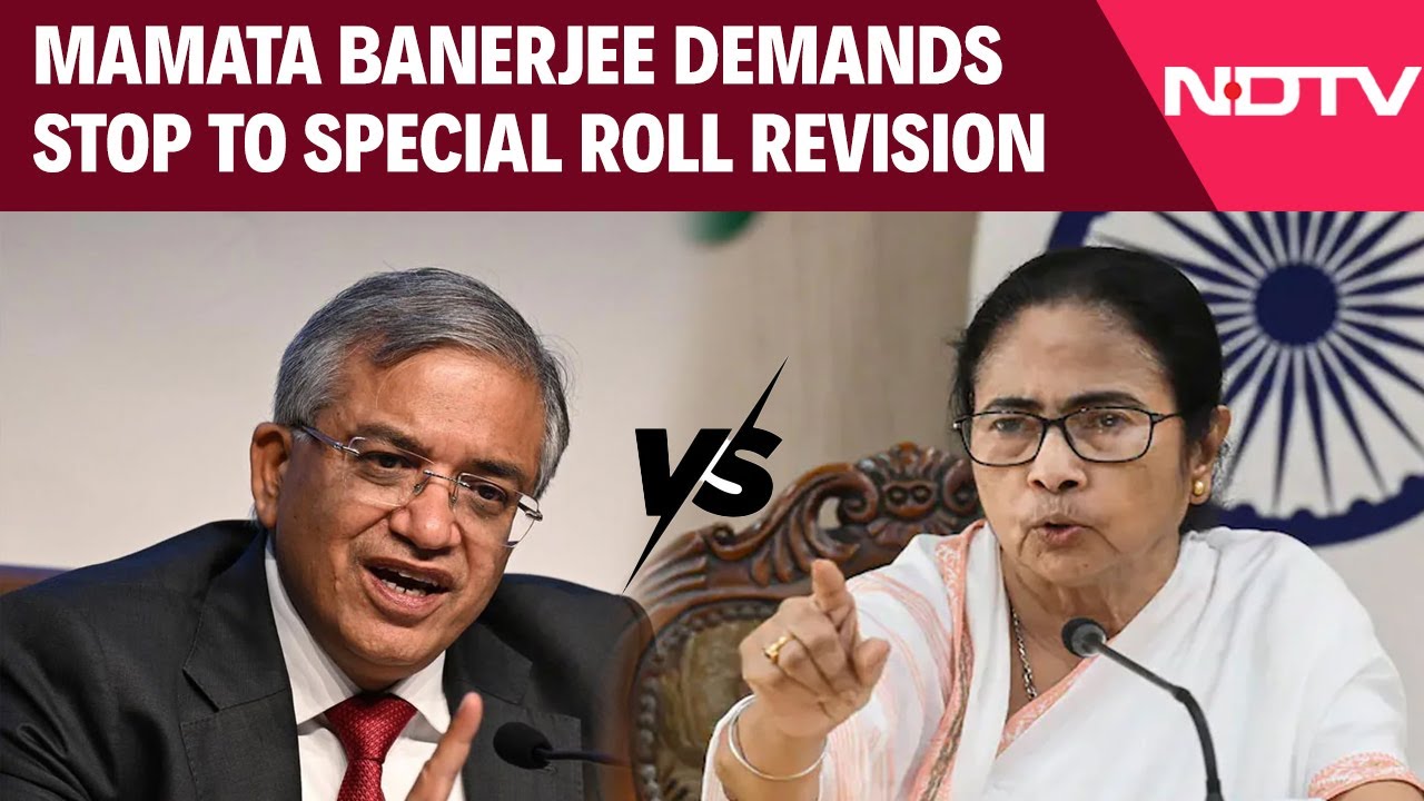 Mamata Banerjee News | Mamata Slams Election Commission, Demands Stop To Special Roll Revision (SIR)
