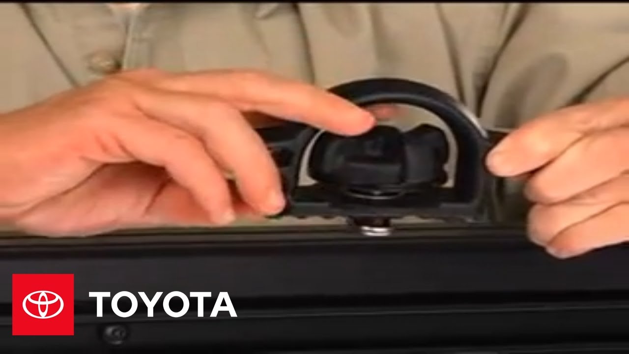 2007 - 2009 Tundra How-To: Tie-Down Cleats and Deck Rails | Toyota