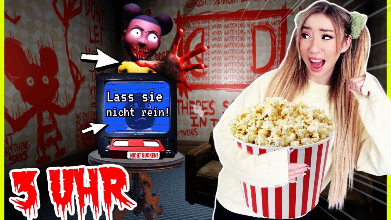 SPIELE niemals Amanda the ADVENTURE das kleine GRUSELIGE MÄDCHEN 3 Uhr Nachts in ihrem NEUEN ZIMMER