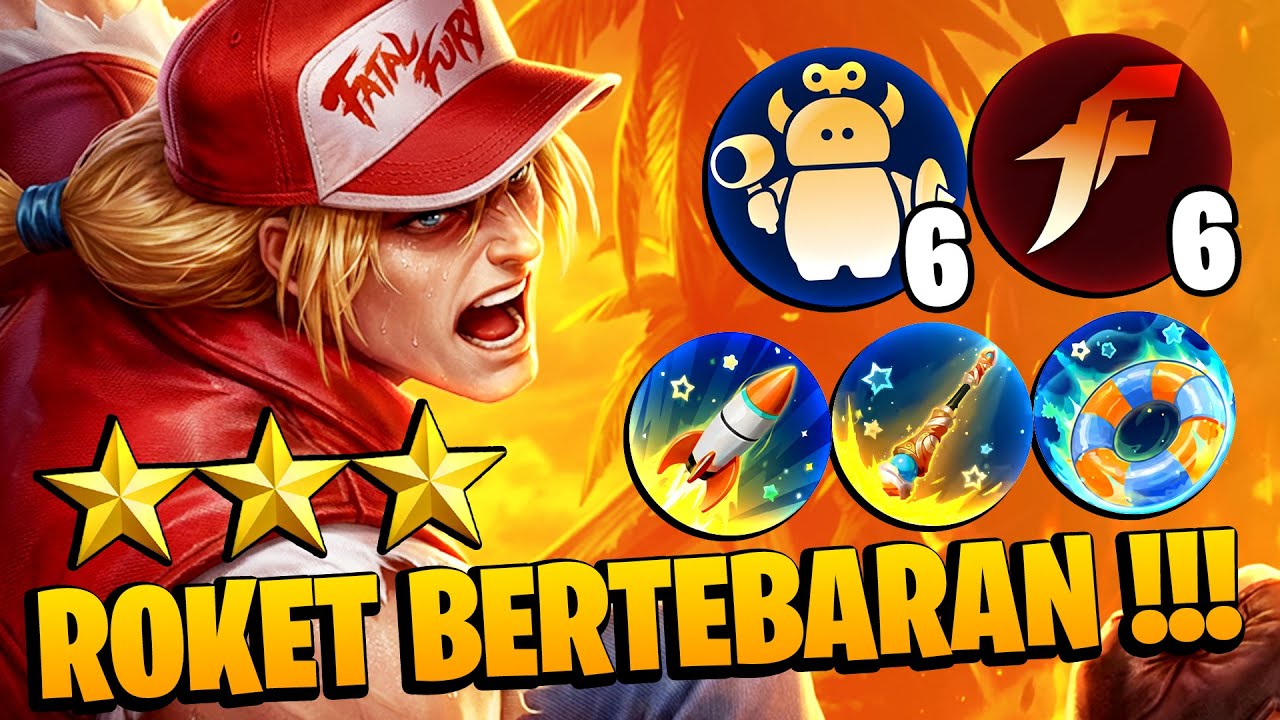 TERRY BOGARD MODE TERKUAT DI MUKA BUMI OY !! - Magic Chess Gogo