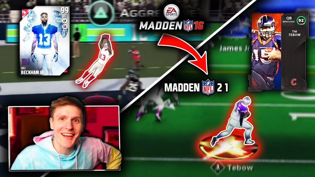 Playing a game in *EVERY* Madden Ultimate Team EVER... - Madden 22 Ultimate Team