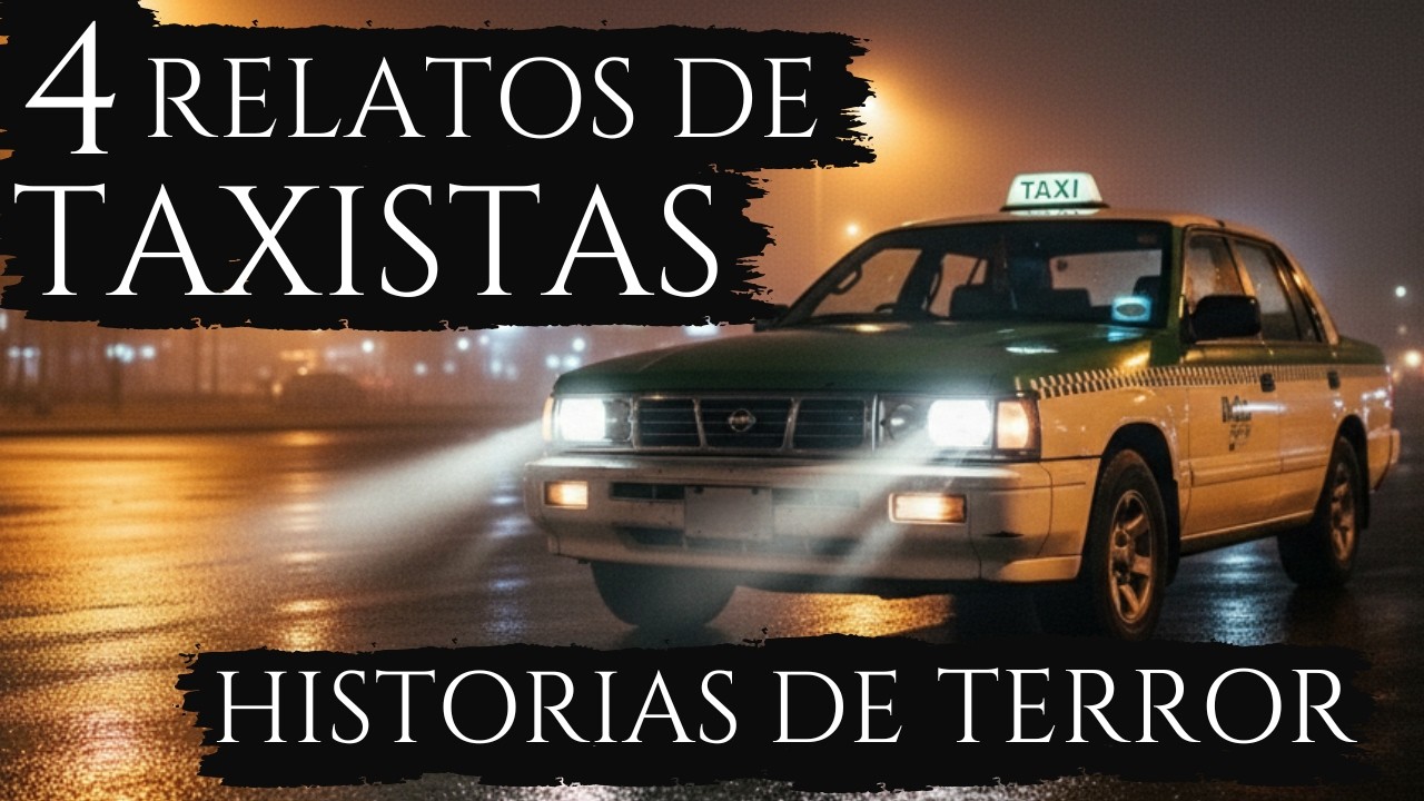 4 HISTORIAS DE TERROR DE TAXISTAS | RELATOS REALES DE HORROR
