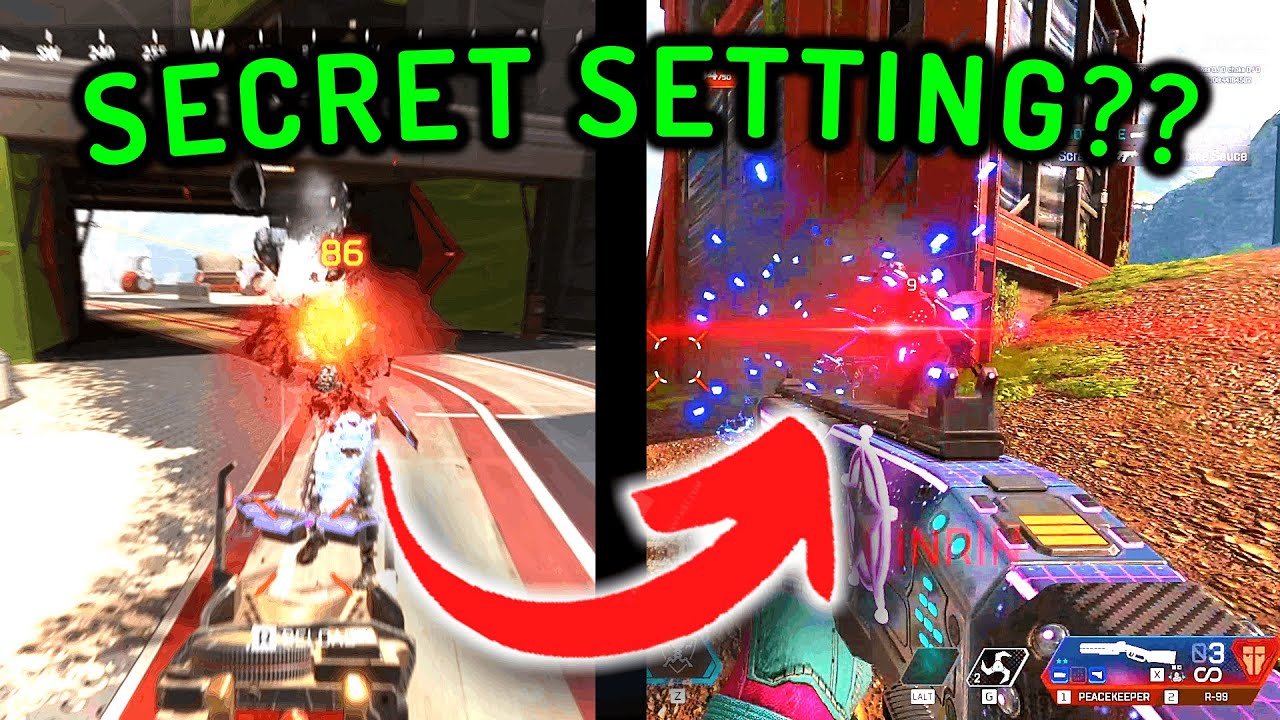 *СЕКРЕТНАЯ НАСТРОЙКА* Как получить красную вспышку при убийствах в Apex Legends