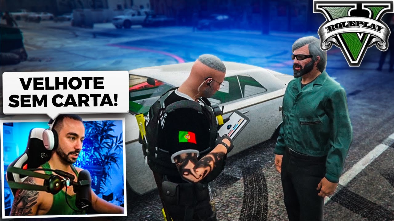 O VELHOTE N&Atilde;O TINHA CARTA | GTA V RP