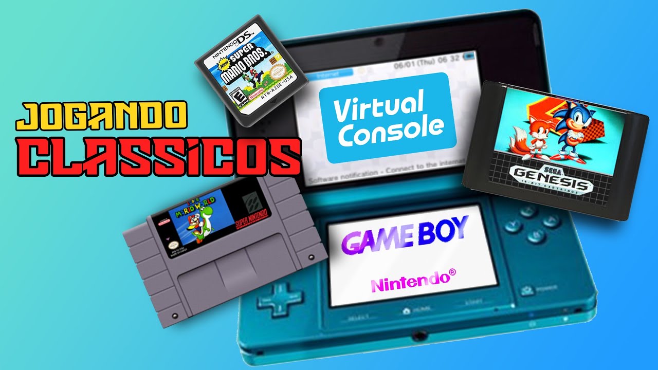 Emulação retro no 3DS -  Como emular GBA e DS NATIVO no portátil!