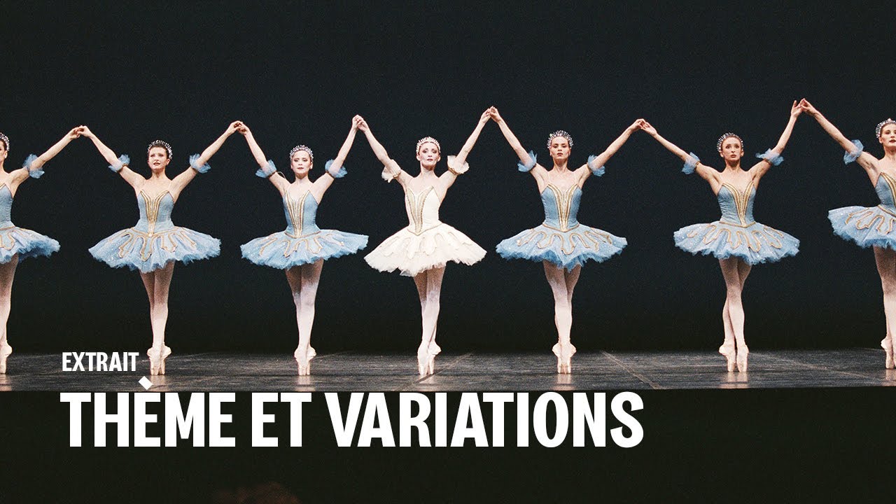THÈME ET VARIATIONS de George BALANCHINE (extrait)