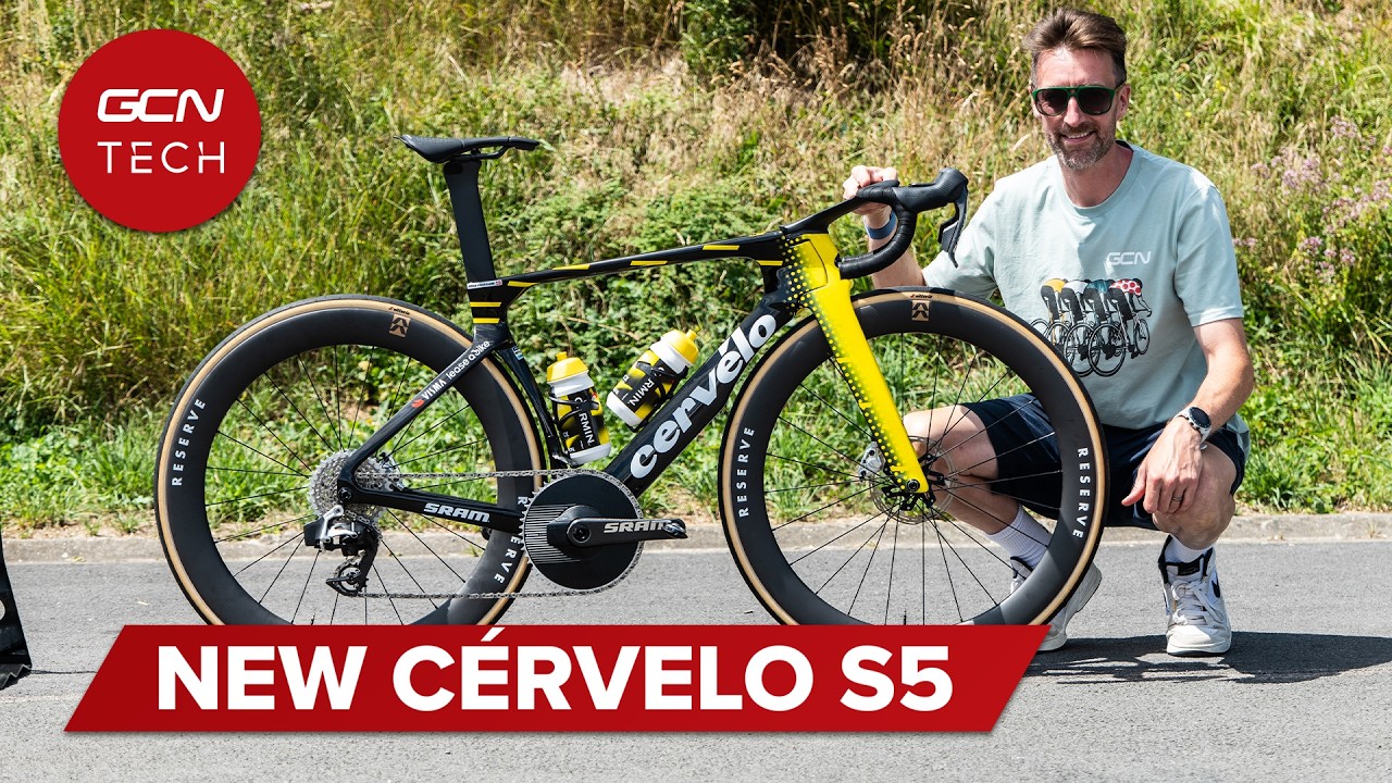 Jonas Vingegaard's NEW Cervélo S5 | Tour de France 2025 Pro Bike Check