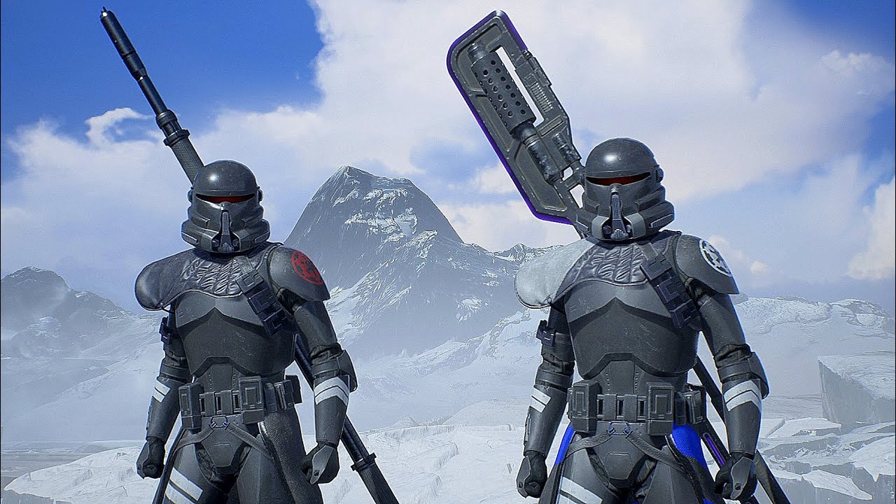 Purge Troopers vs Nightbrothers - STAR WARS JEDI FALLEN ORDER NPC Wars