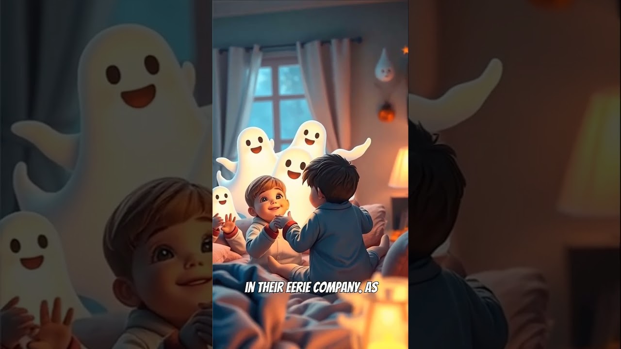 Halloween Magic: The Story of Lumi the Friendly Ghost and the Glowing Bear
