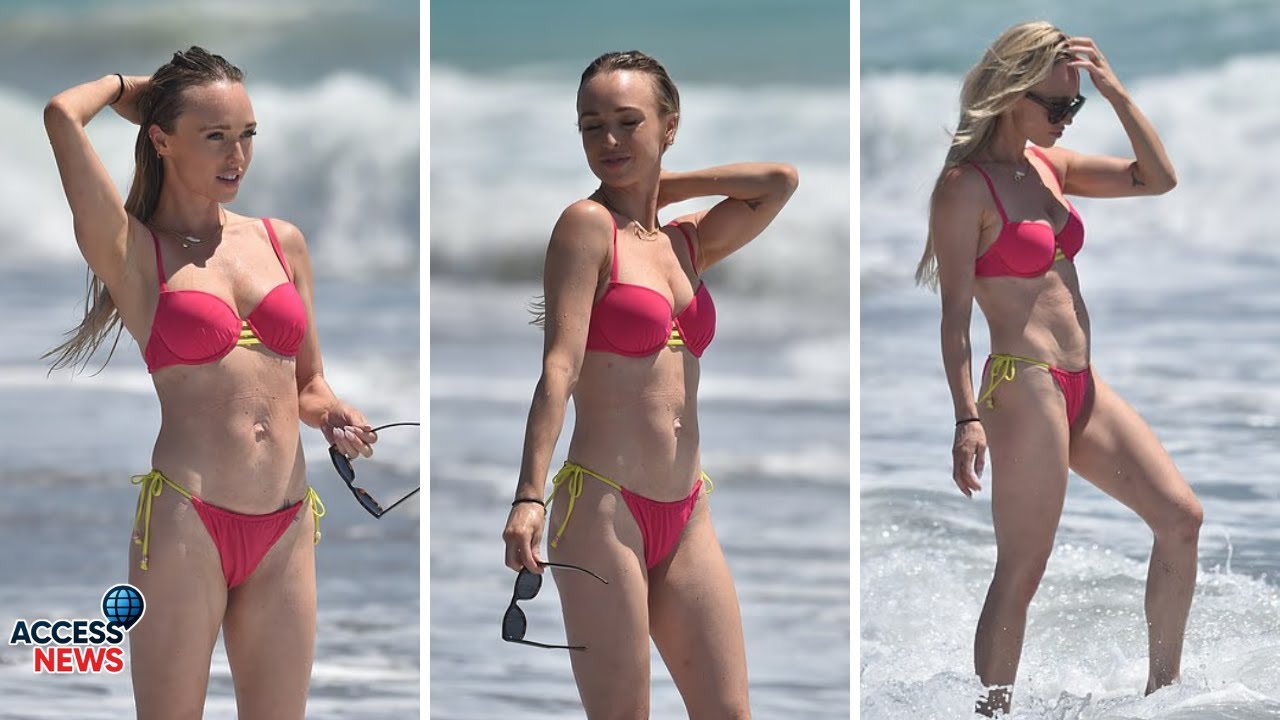 Jorgie Porter STUNS in Pink Bikini & Returns to Hollyoaks! 💖🌊🎬