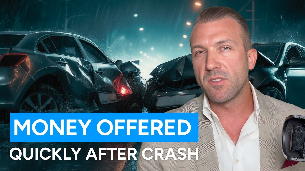 Insurance Offered me Money Quickly After a Car Crash
